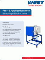 Temperature controller offers benchtop batch oven manufacturers greater functionality at no extra cost.