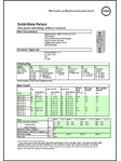 SSR 1 datasheet thumb