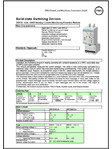 SSR HCM datasheet image