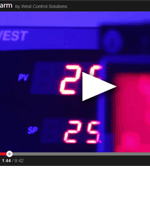 Latest video from West Control Solutions provides advice on temperature control alarms